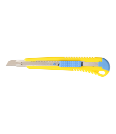 Cuțit de cancelarie, 9 mm, carcasă din plastic, BUROMAX